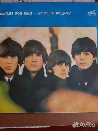 Винил beatles (антроп) новый