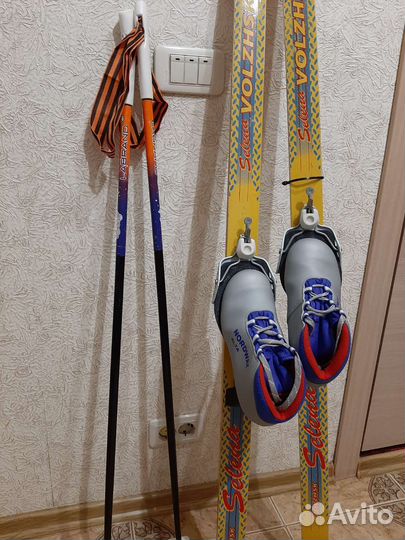 Лыжи беговые 32 размер