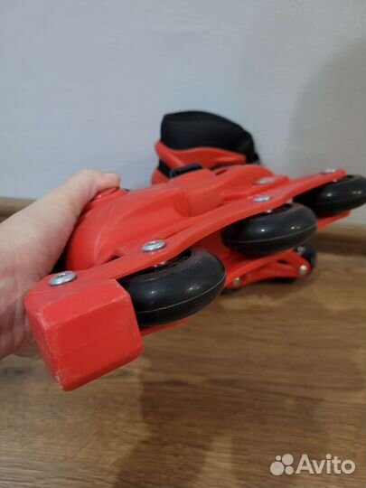 Роликовые коньки детские раздвижные, р.28-31