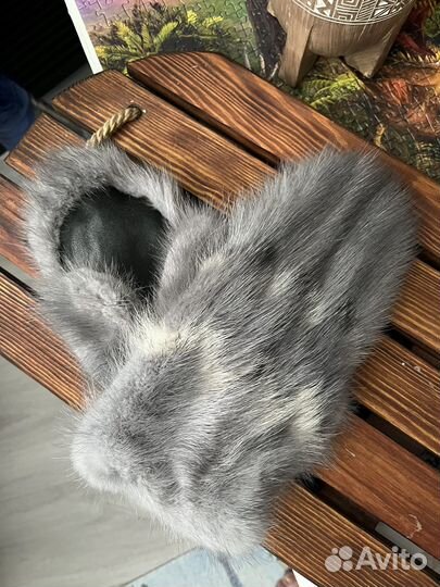 Рукавички из натуральной норки