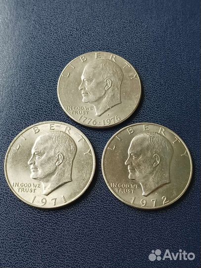 Монета США 1 доллар