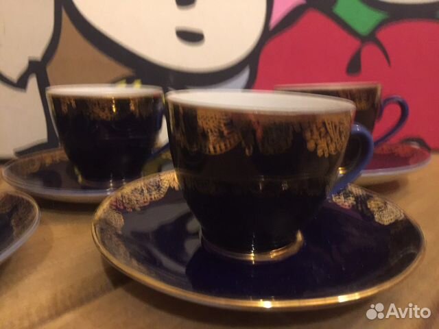 Чайная пара Императорский фарфоровый завод