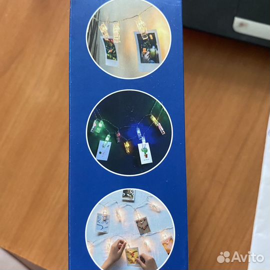 Led Гирлянда прищепки