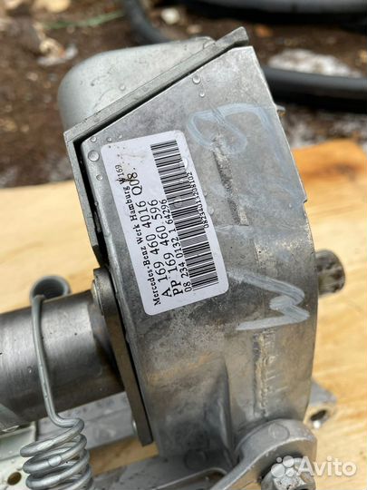 Мерседес A class w169 рулевая колонка