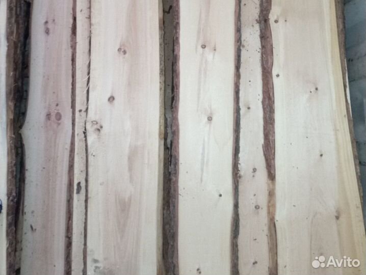 Доска кедр сухая необрезная Леший оптом