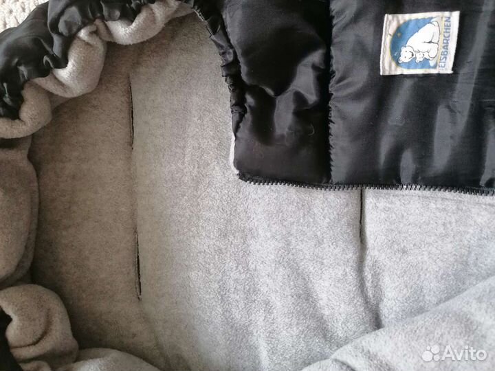 Зимний конверт в коляску