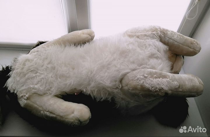 Большие Мягкие игрушки. Собака. Белый медведь