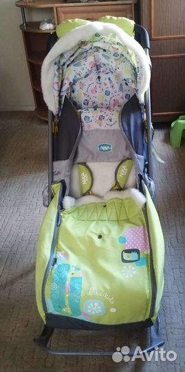 Санки коляска ника