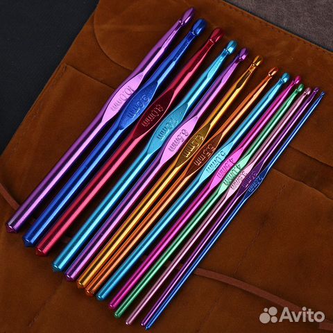 Набор крючков для вязания 10 шт