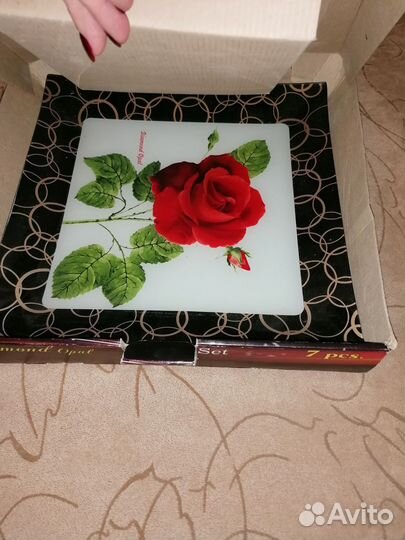 Набор тарелок 7 шт, новый