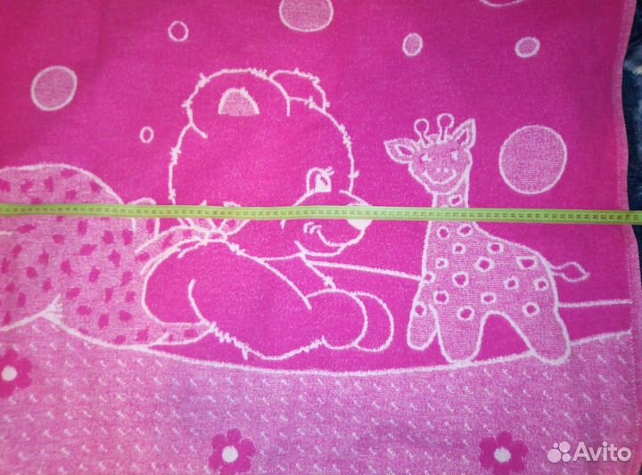 Одеяло.Полотенце большое мохра с уголком