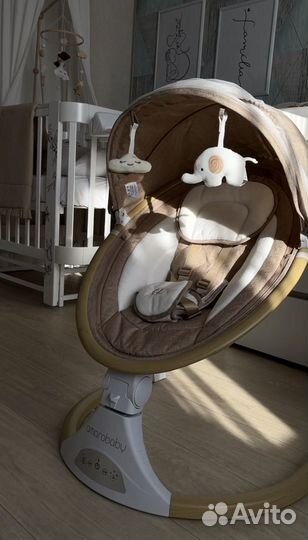 Детские электрокачели amarobaby качели шезлонг