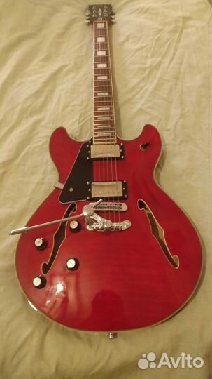 Harley Benton HB-35+ LH (леворукий) Модифицирован