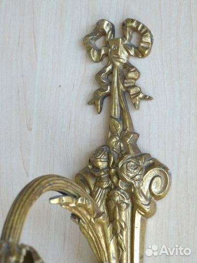 Антикварное бра. Франция