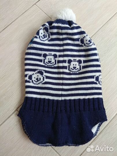 Шапка/шлем/Шерстяная/Флис/Зимняя