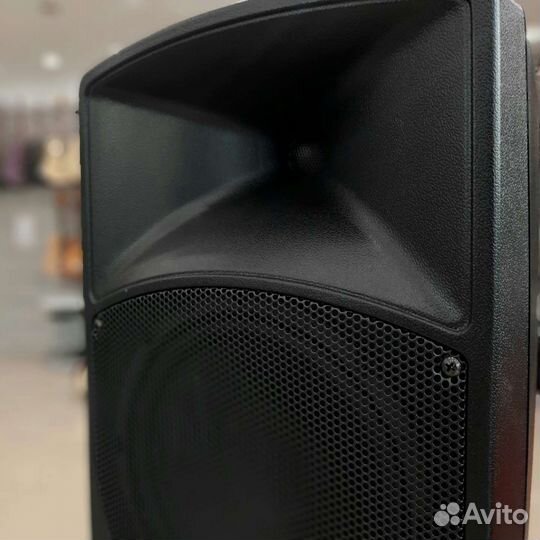 Акустическая система с аккумулятором и микрофоном