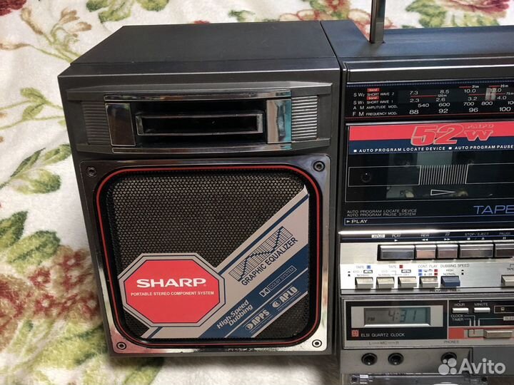 Музыкальный центр sharp GF-800Z (D) бумбокс СССР