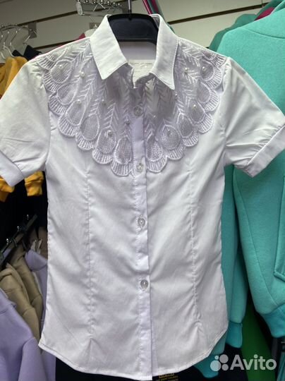 Блузка школьная на девочку новая