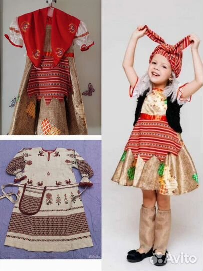 Костюм старухи, бабки, бабушки, Курочки-рябушки