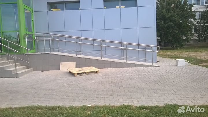 Сварные перила для лестниц из нержавейки