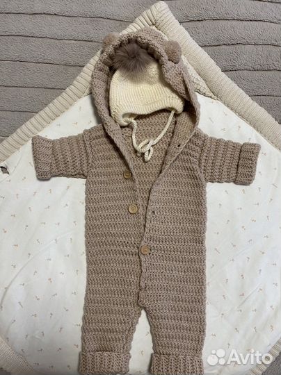 Комплект на выписку зима loom