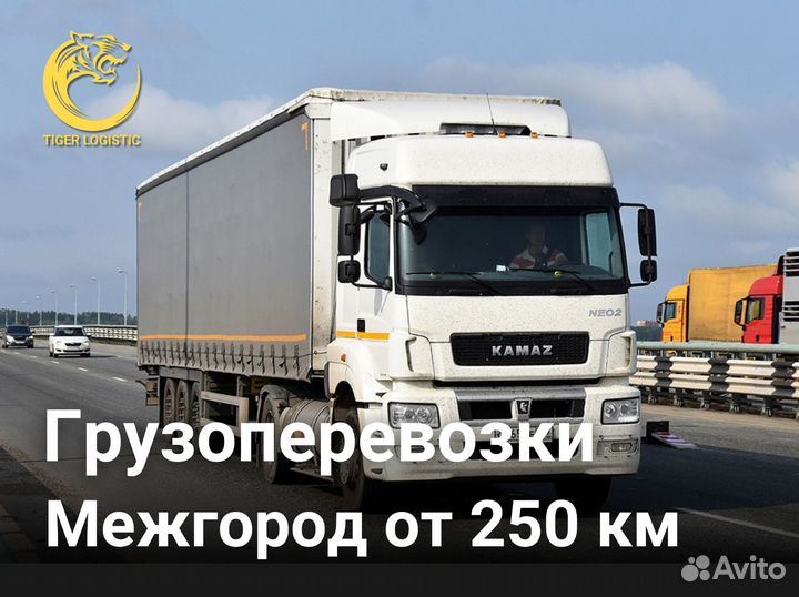 Грузоперевозки от 250 км