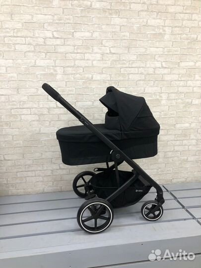 Коляска 3 в 1 Cybex Balios S Lux (Deep Black)