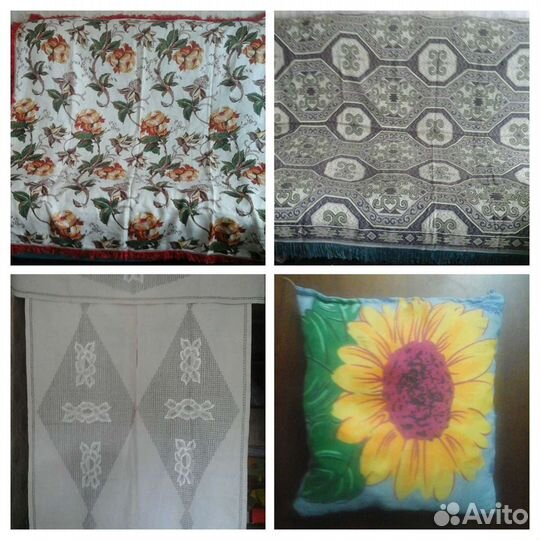 Набор Плед.Шторы,Скатерть и др