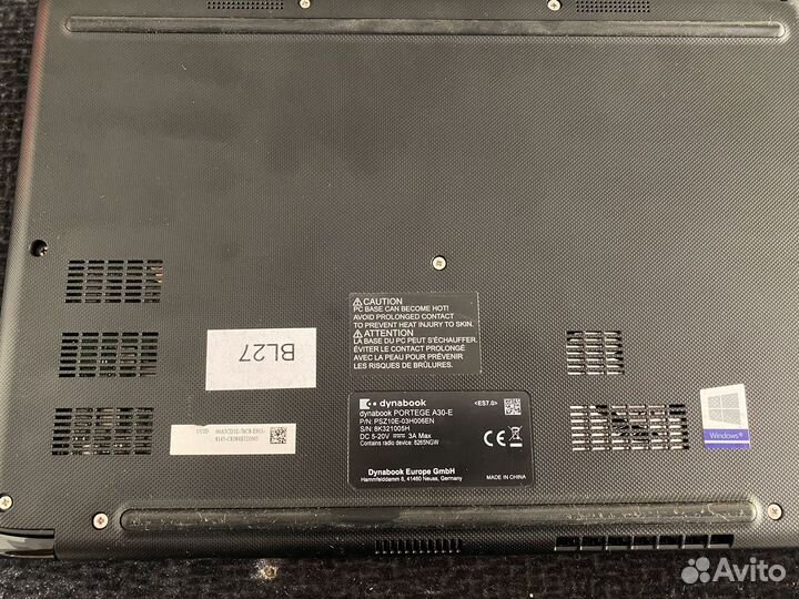 Toshiba portage A30-E i5-8th