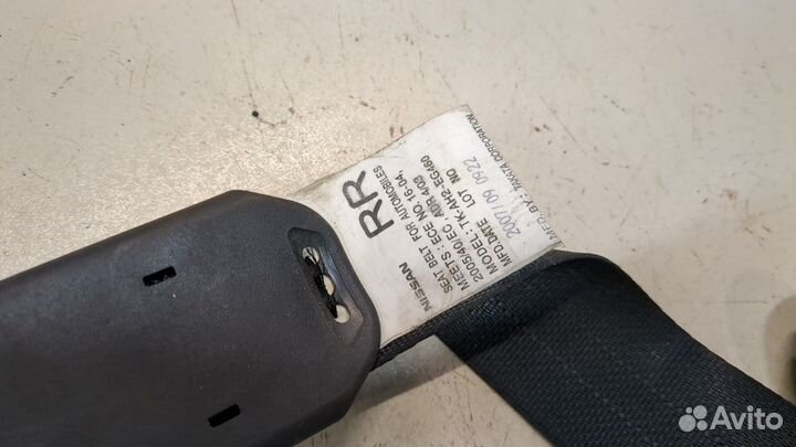 Ремень безопасности Nissan X-Trail (T31), 2008