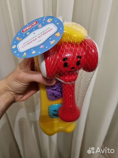 Игрушка стучалка Молоточек Stellar