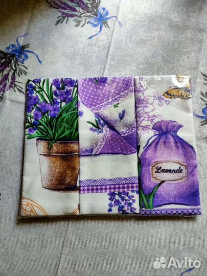 Полотенце кухонное, 3 шт, новые