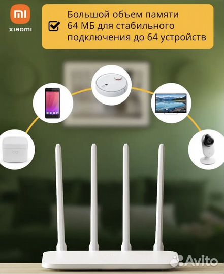Wifi роутер xiaomi 4a R4AC