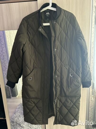 Стеганое пальто