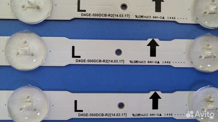 0100 Светодиоды подсветка Samsung D4GE-500DCA-R2