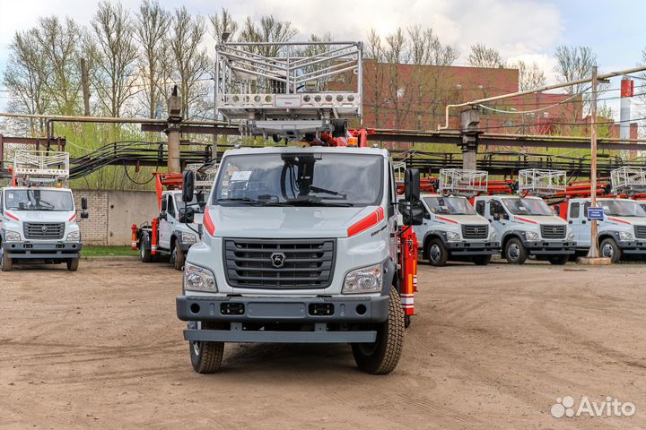 Автогидроподъемник RED machine 22 (двухрядная)