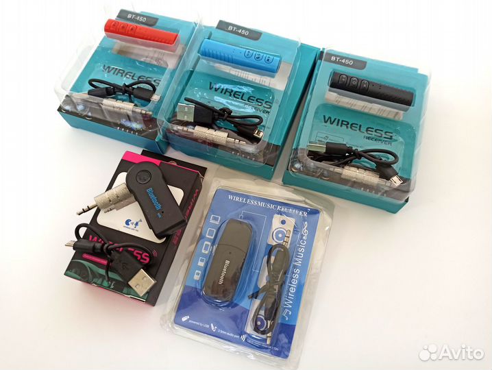 Bluetooth аукс аудио адаптер приёмник