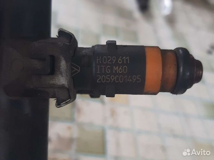 Рампа топливная Renault K4M 1.6i