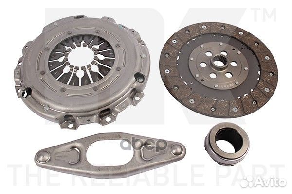 Комплект сцепления-240mm / bmw 1,3,5,x1 1.8d/2