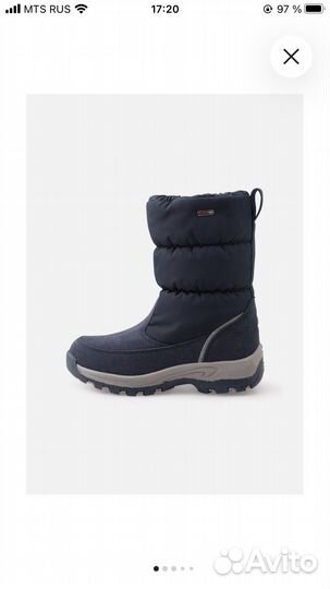 Дутики-сапоги Reima vimpeli 25 размер новые