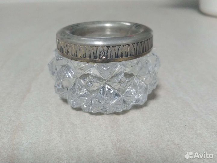 Солонка мельхиор СССР