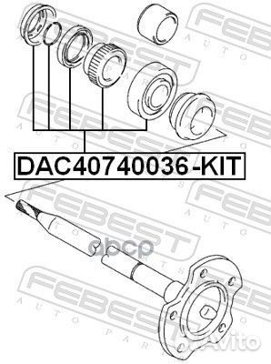 Подшипник ступицы DAC40740036-KIT DAC40740036-K