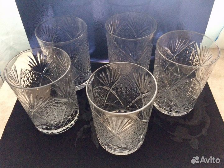 Хрустальные стаканы СССР