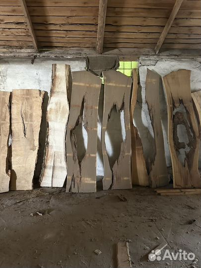 Слэбы из дуба