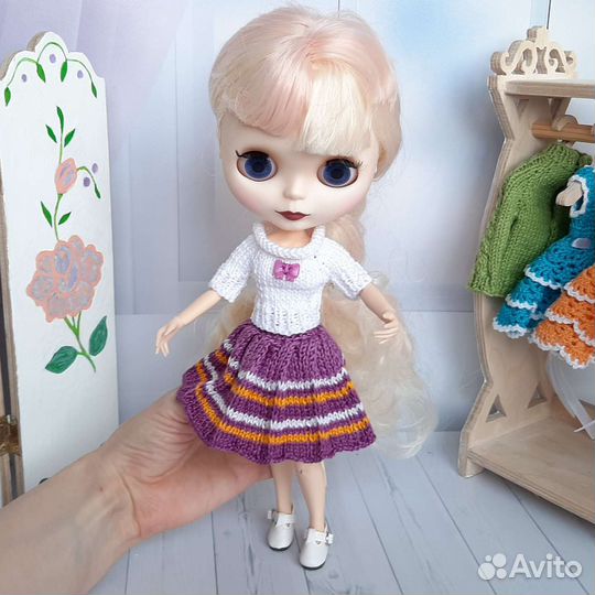 Комплект: кофточка и юбочка для Блайз