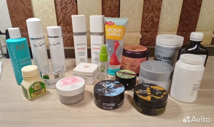 Флакончики пузырьки баночки от косметики