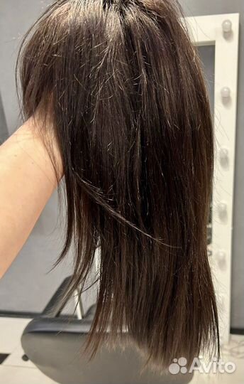 Окрашивание и стрижка париков