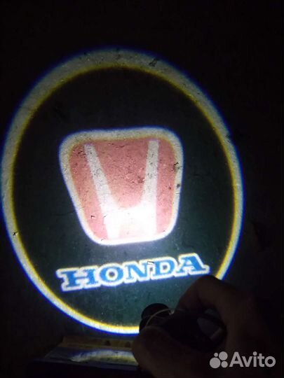 Подсветка с логотипом honda