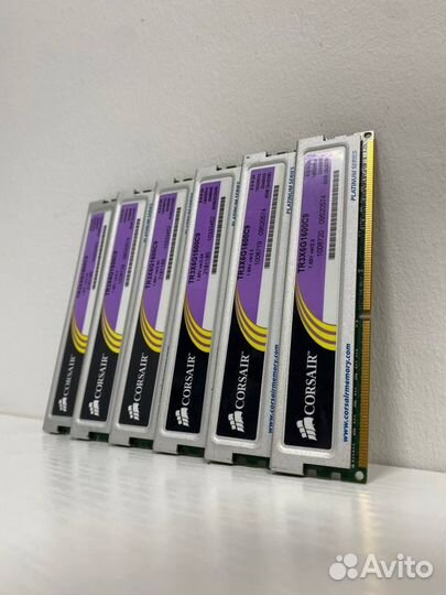 Оперативная память ddr3 6х2gb 1600