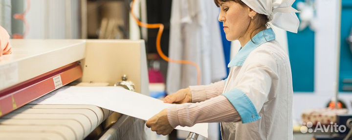 Требуются рабочие в прачечную